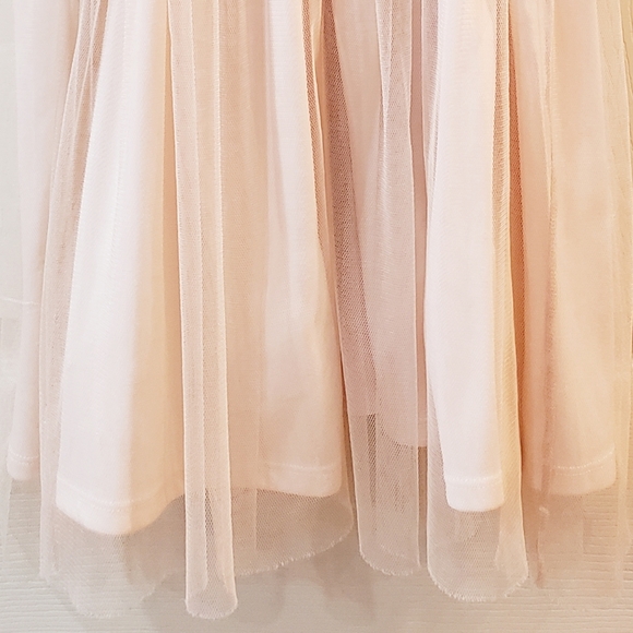 Blush and Black Spaghetti Strap Dress - Picture 7 of 7